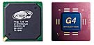 Power PC G4 Processor and ATI RAGE 128 PRO Graphics Processor