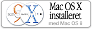 Mac OS X Installed
