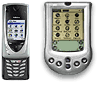 Nokia GSM-telefon og Palm Pilot
