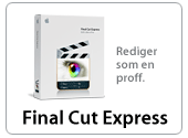 Final Cut Express. Edit like a Pro.