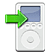 Symbol for iPod-opdatering.