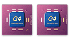 PowerPC G4 med to processorer