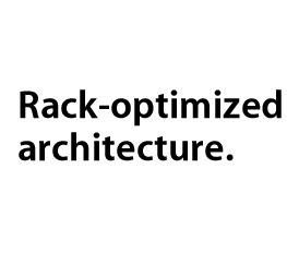 Rack-optimized architecture