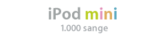 iPod mini 1,000 Songs