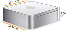 Mac mini Dimensions