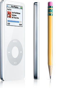 iPod nano comparison