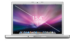 15” MacBook Pro med skærm