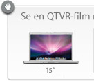 Tag en prøvetur. Se en QTVR-video med MacBook Pro.