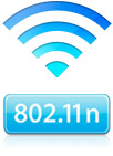 802.11n wireless icon