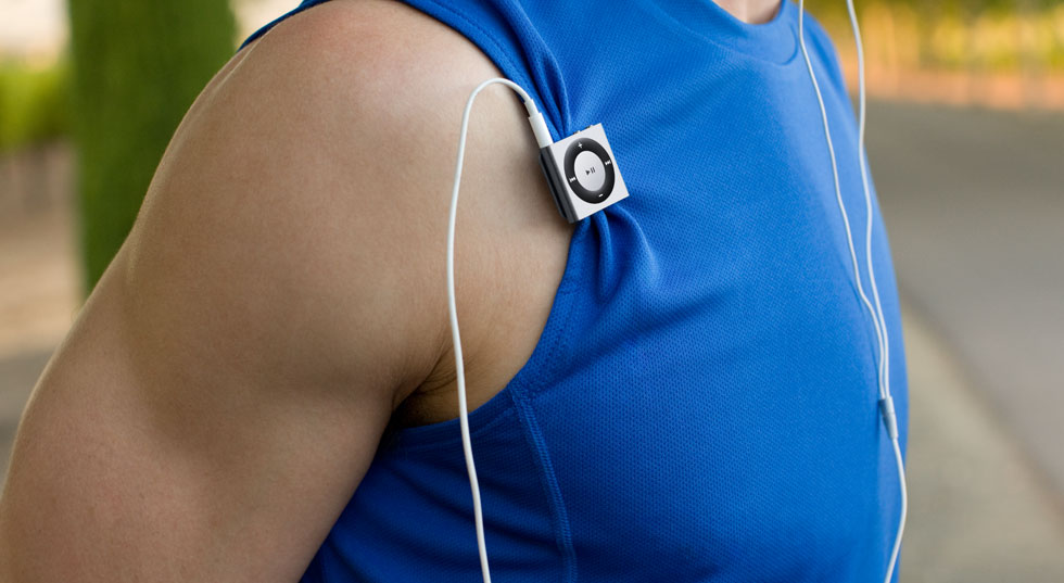 iPod shuffle-farver: 
sølv, blå, pink, grøn og orange